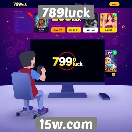 Acessibilidade e interface do site 789luck